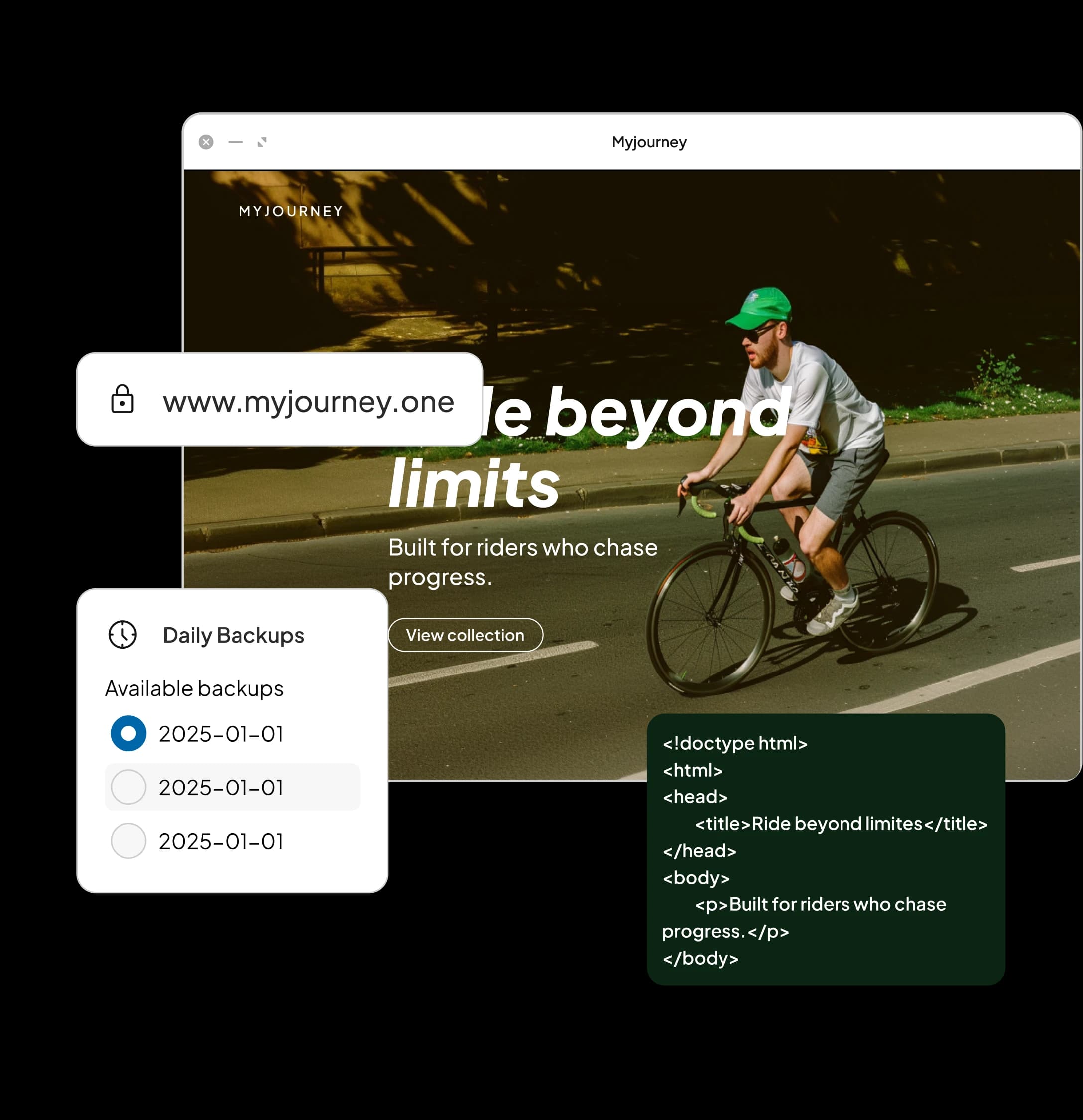 Webhosting header