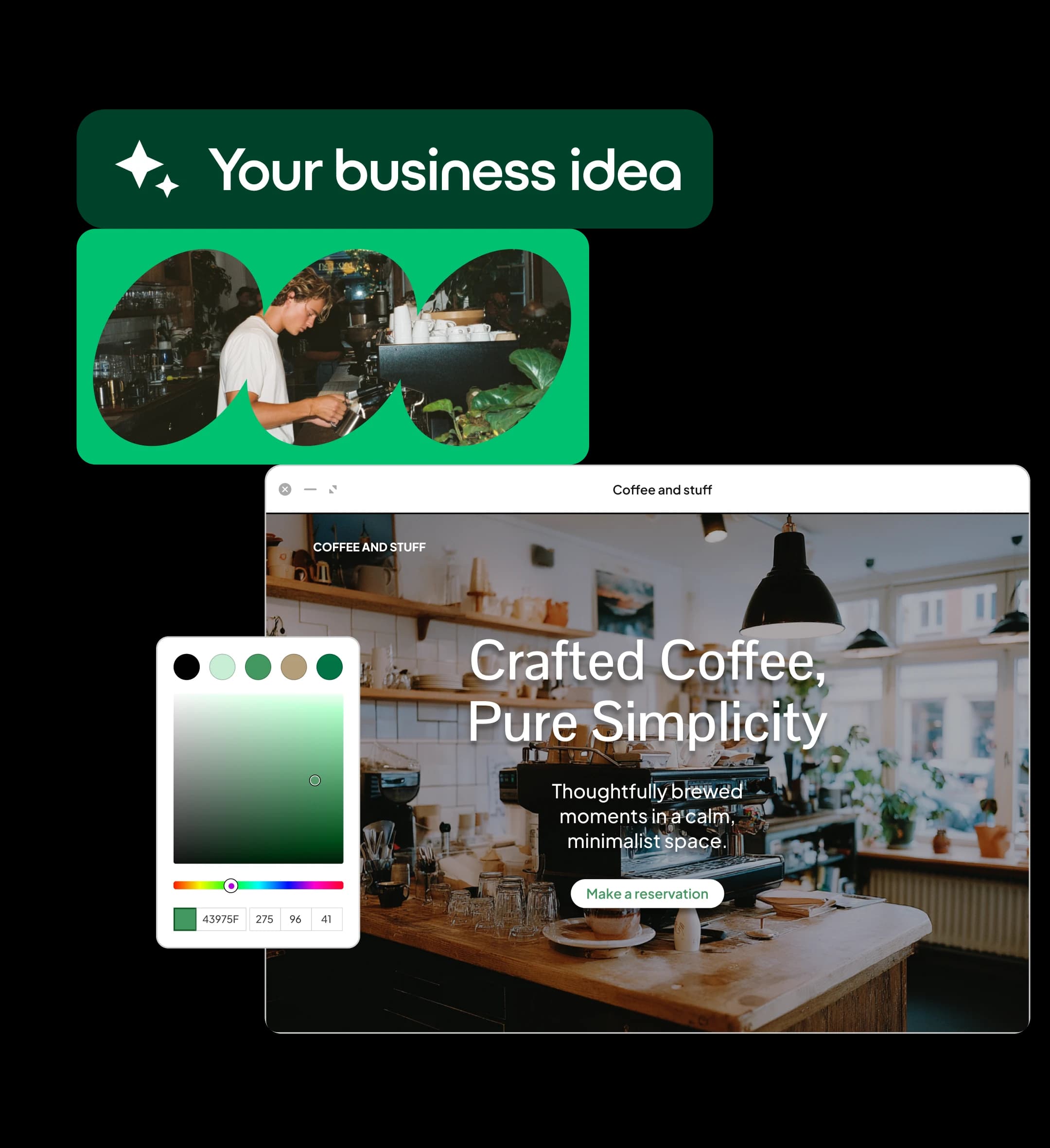 Bring your business online in 4 easy steps